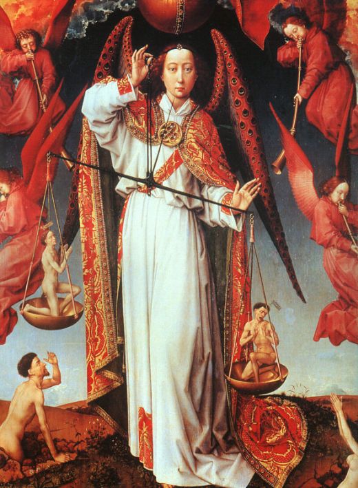 Weydens (1399-1464): rkeenglen Mikael vejer sjlene