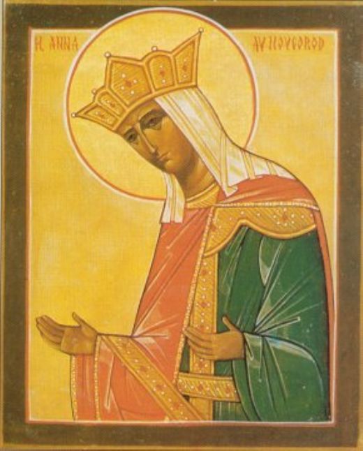 Den hellige Anna - gammel ortodoks ikon